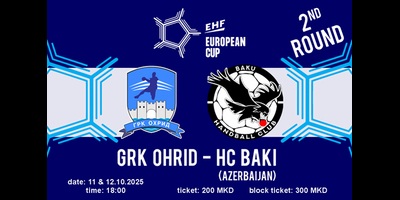 GRK-Ohrid---HC-Baki-EHF-European-Cup-Men