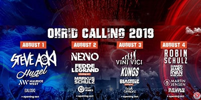 Ohrid  Calling Lineup