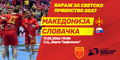 Македонија-–-Словачка,-2027-World-Men’s-Handball-Championship-qualification